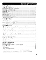 Preview for 5 page of Panasonic Palmcorder PV-S64 Operating Instructions Manual