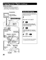 Предварительный просмотр 36 страницы Panasonic Palmcorder PV-S64 Operating Instructions Manual