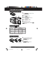 Предварительный просмотр 10 страницы Panasonic Palmcorder Quasar VM-L152 Operating Instructions Manual