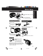 Предварительный просмотр 11 страницы Panasonic Palmcorder Quasar VM-L152 Operating Instructions Manual