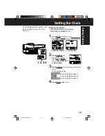 Предварительный просмотр 13 страницы Panasonic Palmcorder Quasar VM-L152 Operating Instructions Manual