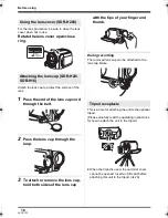 Предварительный просмотр 18 страницы Panasonic Palmcorder SDR-H18 Operating Instructions Manual