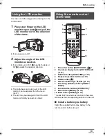 Предварительный просмотр 19 страницы Panasonic Palmcorder SDR-H18 Operating Instructions Manual