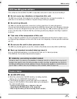 Предварительный просмотр 23 страницы Panasonic Palmcorder SDR-H18 Operating Instructions Manual