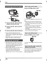 Предварительный просмотр 28 страницы Panasonic Palmcorder SDR-H18 Operating Instructions Manual