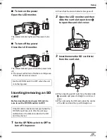 Предварительный просмотр 29 страницы Panasonic Palmcorder SDR-H18 Operating Instructions Manual