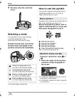 Предварительный просмотр 30 страницы Panasonic Palmcorder SDR-H18 Operating Instructions Manual