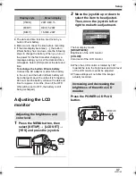 Предварительный просмотр 37 страницы Panasonic Palmcorder SDR-H18 Operating Instructions Manual