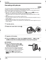 Предварительный просмотр 44 страницы Panasonic Palmcorder SDR-H18 Operating Instructions Manual