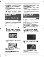 Предварительный просмотр 52 страницы Panasonic Palmcorder SDR-H18 Operating Instructions Manual