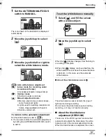 Предварительный просмотр 57 страницы Panasonic Palmcorder SDR-H18 Operating Instructions Manual