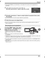 Предварительный просмотр 63 страницы Panasonic Palmcorder SDR-H18 Operating Instructions Manual