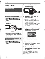 Предварительный просмотр 66 страницы Panasonic Palmcorder SDR-H18 Operating Instructions Manual