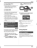 Предварительный просмотр 67 страницы Panasonic Palmcorder SDR-H18 Operating Instructions Manual