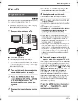 Предварительный просмотр 77 страницы Panasonic Palmcorder SDR-H18 Operating Instructions Manual