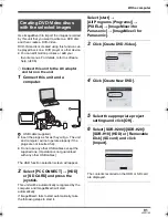 Предварительный просмотр 91 страницы Panasonic Palmcorder SDR-H18 Operating Instructions Manual