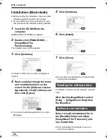 Предварительный просмотр 96 страницы Panasonic Palmcorder SDR-H18 Operating Instructions Manual