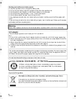 Preview for 6 page of Panasonic Palmcorder SDR-H60P Operating Instructions Manual