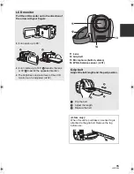 Preview for 15 page of Panasonic Palmcorder SDR-H60P Operating Instructions Manual