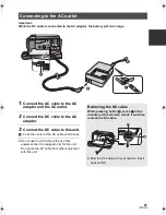 Preview for 21 page of Panasonic Palmcorder SDR-H60P Operating Instructions Manual