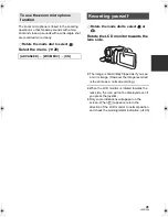 Preview for 41 page of Panasonic Palmcorder SDR-H60P Operating Instructions Manual