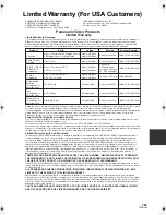 Preview for 121 page of Panasonic Palmcorder SDR-H60P Operating Instructions Manual