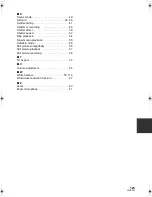 Preview for 125 page of Panasonic Palmcorder SDR-H60P Operating Instructions Manual