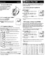 Preview for 3 page of Panasonic PalmLink KX-TR320B Operating Instructions Manual