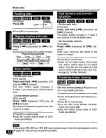 Preview for 14 page of Panasonic PalmTheater DVD-LA85 Operating Instructions Manual