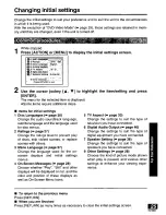 Preview for 25 page of Panasonic PalmTheater DVD-LA85 Operating Instructions Manual