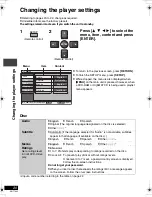 Предварительный просмотр 20 страницы Panasonic PalmTheater DVD-LS50 Operating Instructions Manual