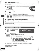 Предварительный просмотр 26 страницы Panasonic PalmTheater DVD-LS50 Operating Instructions Manual