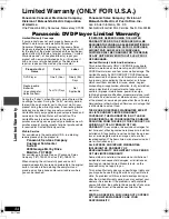 Предварительный просмотр 34 страницы Panasonic PalmTheater DVD-LS50 Operating Instructions Manual