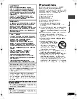 Preview for 3 page of Panasonic PalmTheater DVD-LS55 Operating Instructions Manual