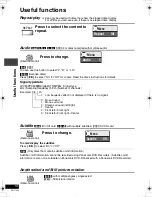 Предварительный просмотр 10 страницы Panasonic PalmTheater DVD-LS55 Operating Instructions Manual