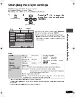 Предварительный просмотр 19 страницы Panasonic PalmTheater DVD-LS55 Operating Instructions Manual