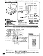 Preview for 3 page of Panasonic PalmTheater DVD-LV55 Operating Manual