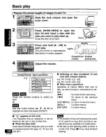 Preview for 12 page of Panasonic PalmTheater DVD-LV55 Operating Manual