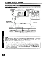 Предварительный просмотр 32 страницы Panasonic PalmTheater DVD-LV55 Operating Manual