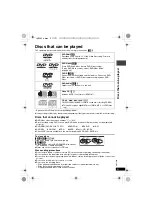 Preview for 5 page of Panasonic PalmTheater DVD-LX8 Operating Instructions Manual