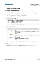 Preview for 5 page of Panasonic PAN1026A Product Specification