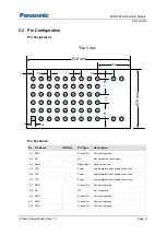 Preview for 8 page of Panasonic PAN1026A Product Specification