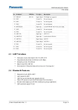 Preview for 10 page of Panasonic PAN1026A Product Specification