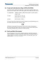 Preview for 29 page of Panasonic PAN1026A Product Specification