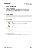 Preview for 5 page of Panasonic PAN1326C Product Specification