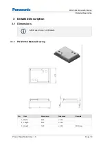 Preview for 19 page of Panasonic PAN1326C Product Specification