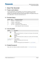 Preview for 5 page of Panasonic PAN1760A Product Specification