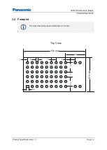 Предварительный просмотр 12 страницы Panasonic PAN1760A Product Specification