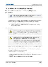 Preview for 24 page of Panasonic PAN1760A Product Specification