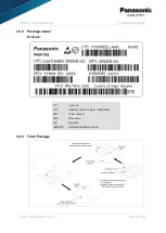 Preview for 18 page of Panasonic PAN1782 Product Specification